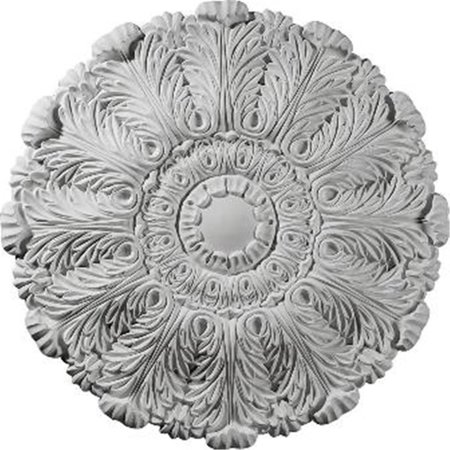 DWELLINGDESIGNS 31 in. OD x 1.50 in. P Architectural Accents - Durham Ceiling Medallion DW2572716